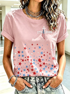 Women's America 250 1776-2026 Freedom Faith Print T-shirt