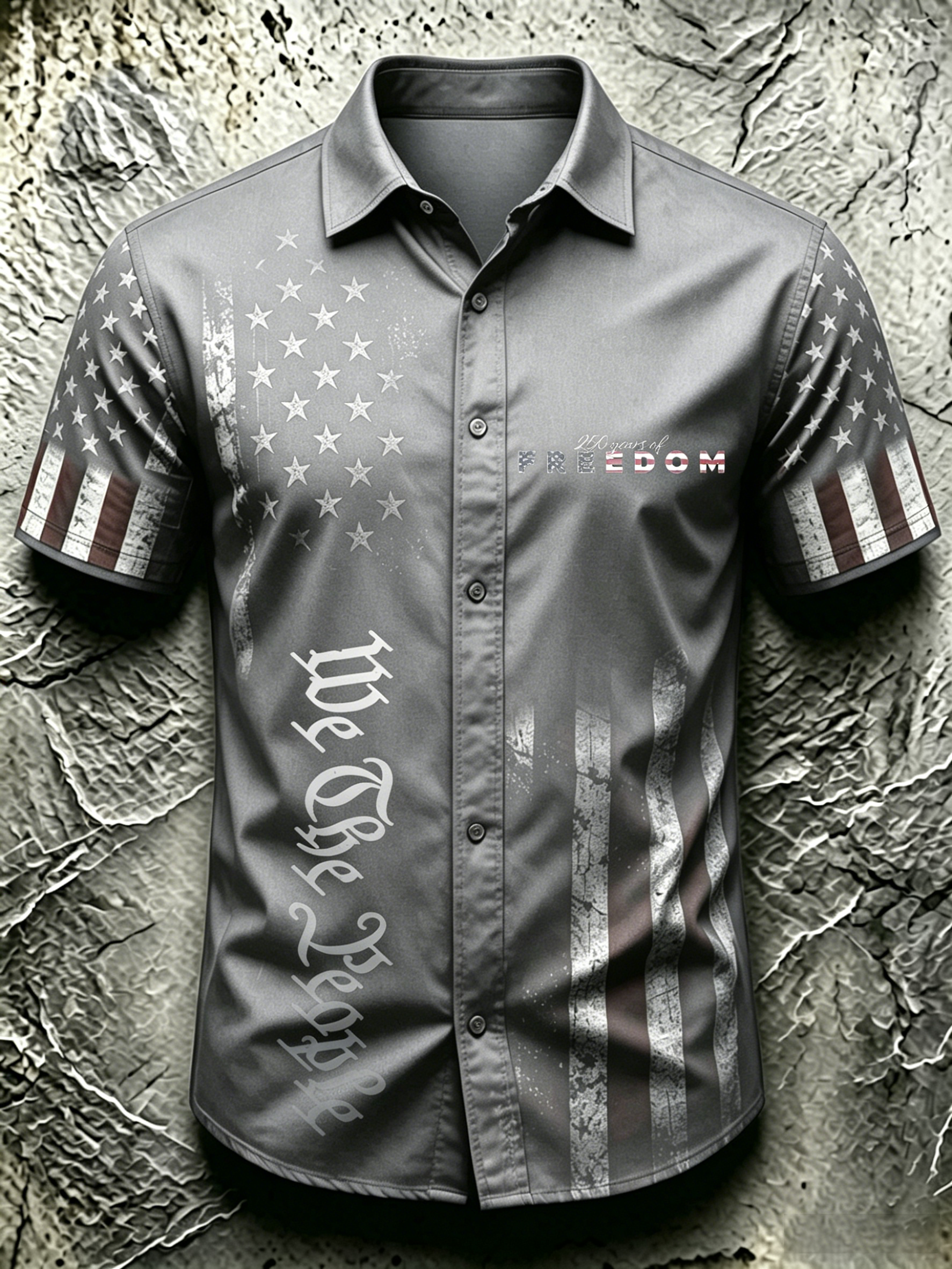 250Th Anniversary Commemorative Faith Printed Round Neck Top In The United States