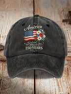 Unisex America 250 God Shed His Grace On Thee Print Baseball Cap