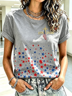 Women's America 250 1776-2026 Freedom Faith Print T-shirt