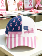 Unisex Retro Breast Cancer Awareness Promotion Casual Comfortable Baseball Cap