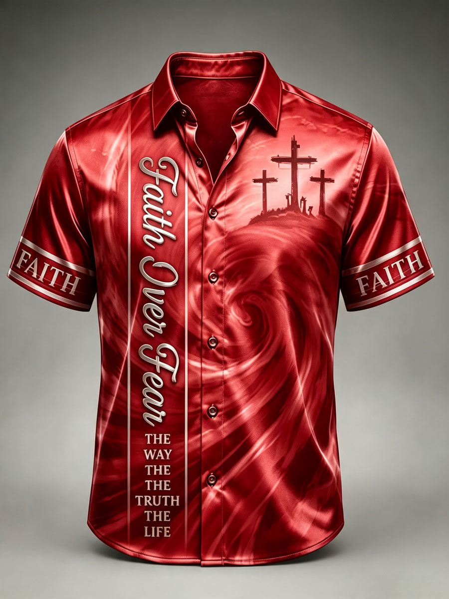 Men'S Faith Casual Shirt
