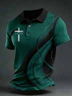 Men's Faith Casual Short-Sleeve Polo Shirt