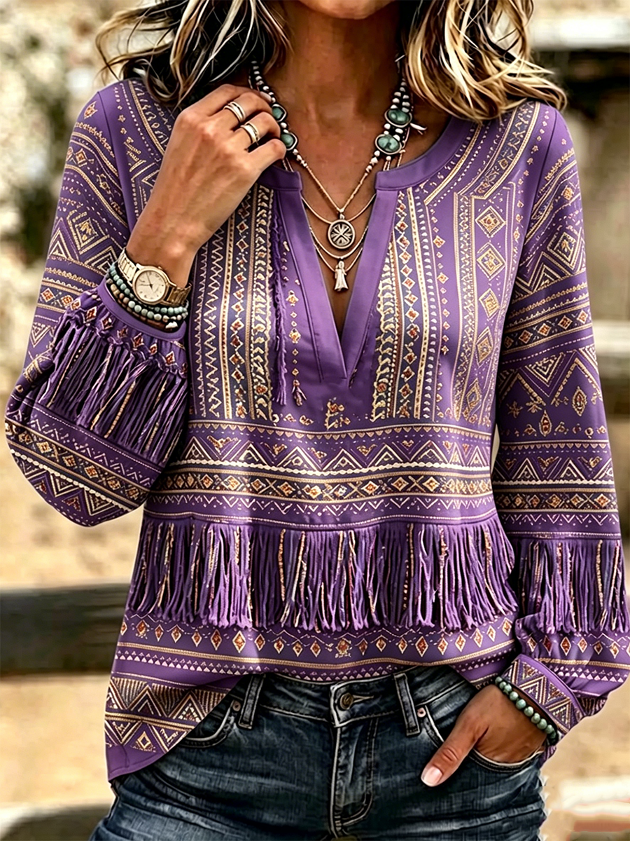 Women'S Floral Printed Top