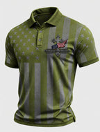 Men's 250th Anniversary Print Short-sleeve Polo Shirt