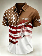 American Independence Day Men's Casual Shirt