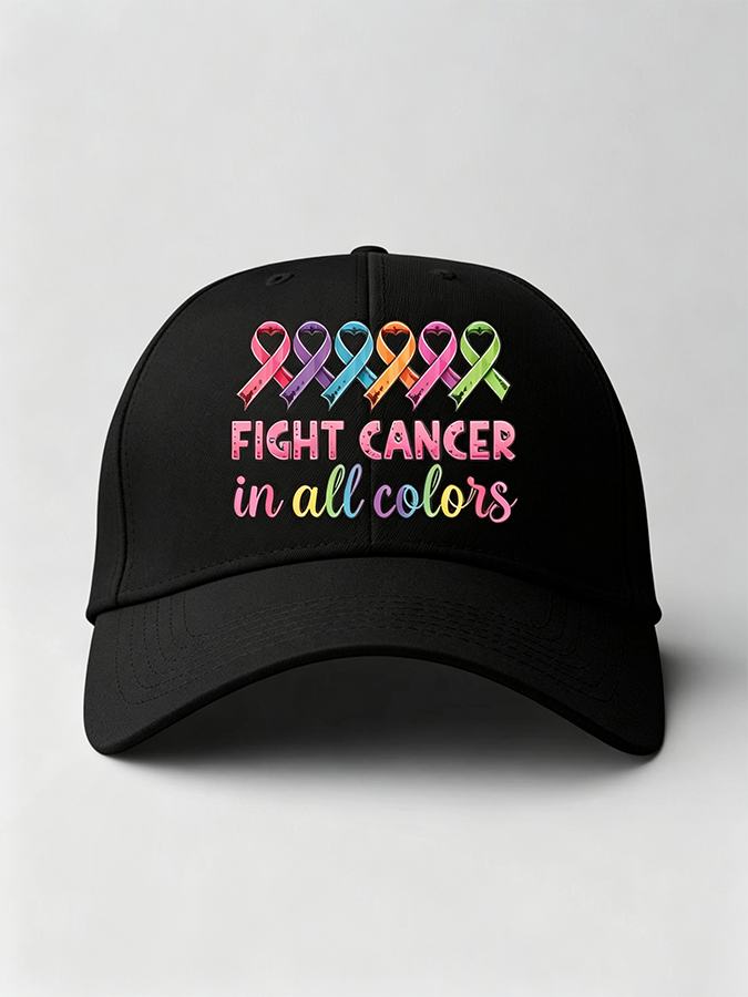 Unisex Leisure All Cancer Awareness Month Hat