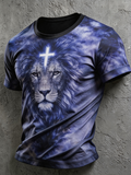 Radiant King Of Judah Lion Men'S All Over Print T-Shirt