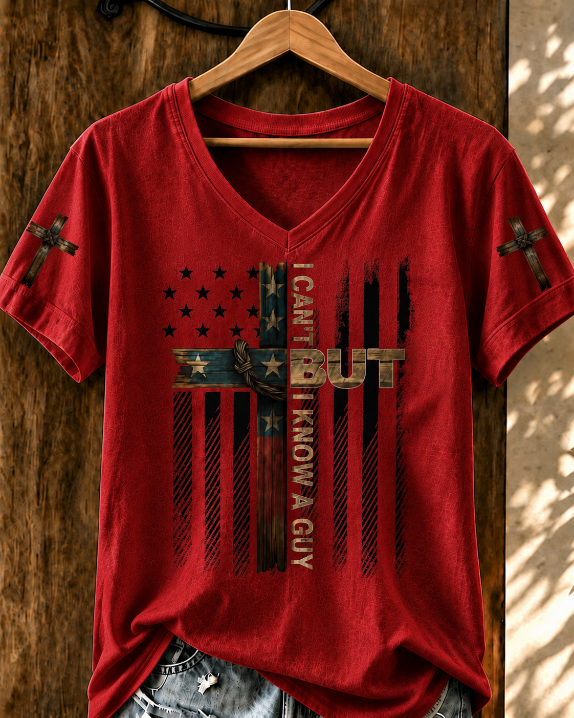 Women'S I Can'T But I Know A Guy Printed Casual T-Shirt