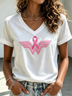 Women's Breast cancer awareness T-Shirt