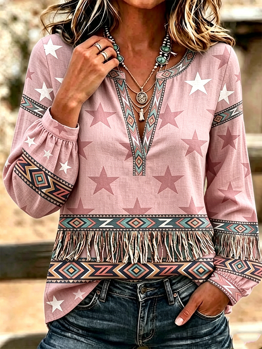 Women'S Floral Printed Top