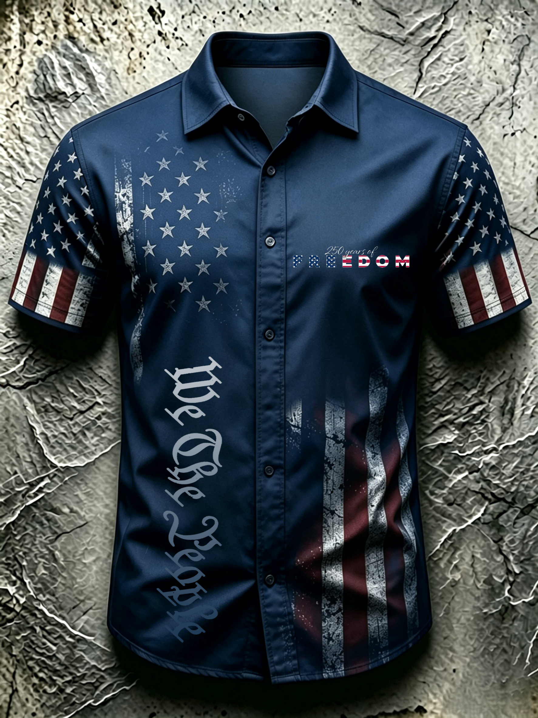 250Th Anniversary Commemorative Faith Printed Round Neck Top In The United States