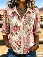 Women's Western Style Faith Shirt