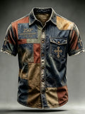 Men'S Women'S 250Th Anniversary American Western-Style Retro Shirt