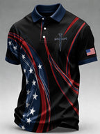 Men's 250th Anniversary Print Short-sleeve Polo Shirt