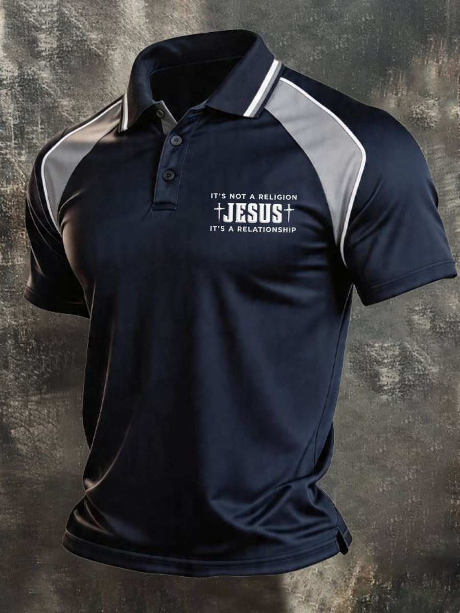 Men's 250Th Anniversary Faith Casual Polo Shirt