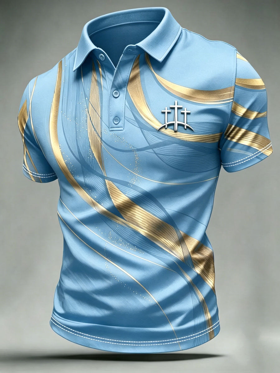 Men'S Faith Printed POLO Shirt