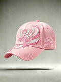 Women'S Casual Breast Cancer Awareness Printing Hat